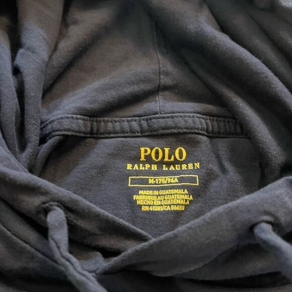Polo Ralph Lauren Navy Lightweight‎ Pullover Men Medium - Picture 4 of 5